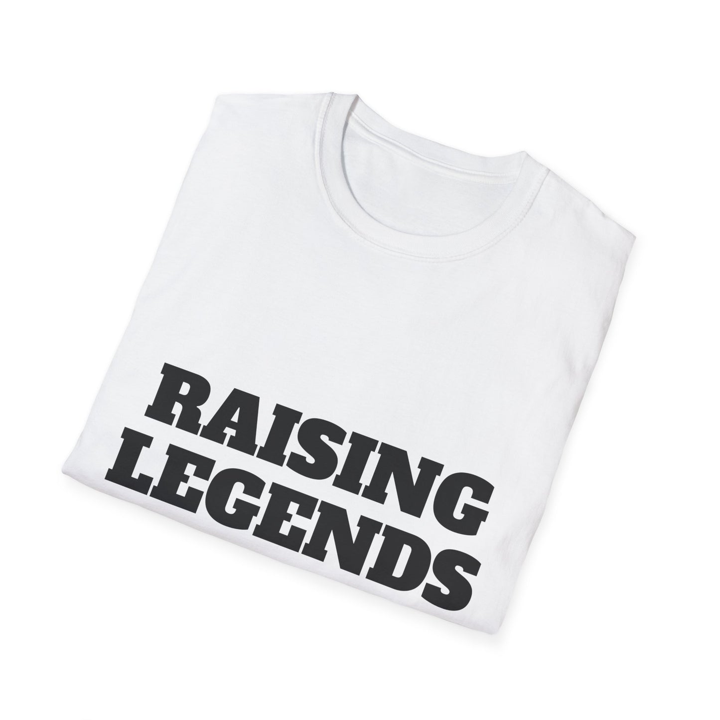 Raising Legends Father’s Day T-Shirt | Black Father Pride Tee. Father's Day Gift T-Shirt. Juneteenth.