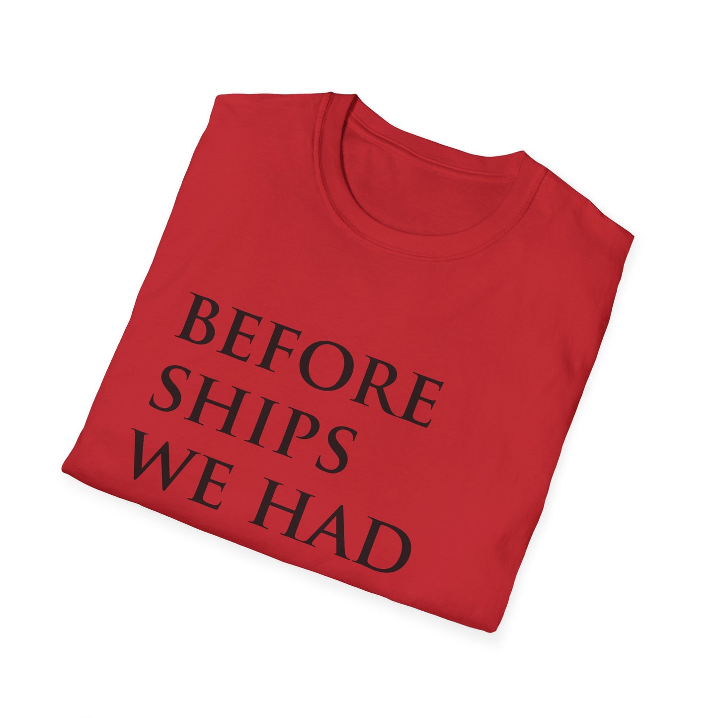 Before Ships We Had Thrones T-Shirt – Black Royalty & African Heritage Tee | FirstBorn Nation Apparel