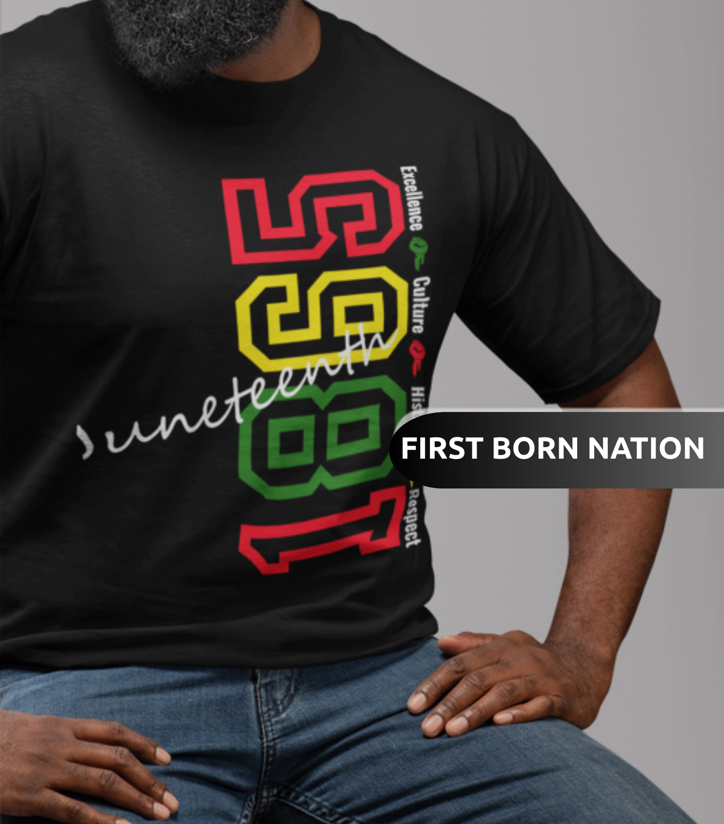 Juneteenth Freedom T-Shirt – Unisex 1865 Tee Honoring Black Liberation | FirstBorn Nation Apparel