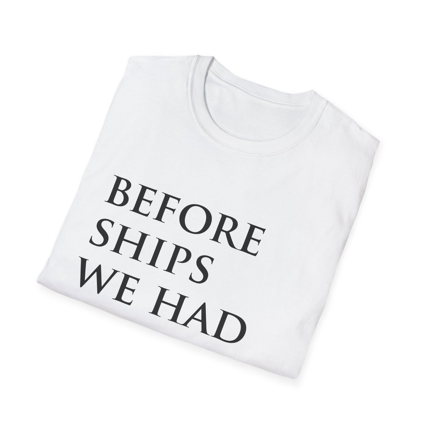 Before Ships We Had Thrones T-Shirt – Black Royalty & African Heritage Tee | FirstBorn Nation Apparel